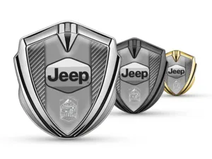 Jeep 3d Emblema Badge Look Moderno High-End Stile 3D